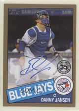 2020 Topps 1985 Baseball Series 2 Gold 6/50 Danny Jansen #85A-DJ Auto fm0