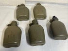 Vietnam War US Army Canteen Lot x5 Water Bottle Military Field OG OD US Army Vtg