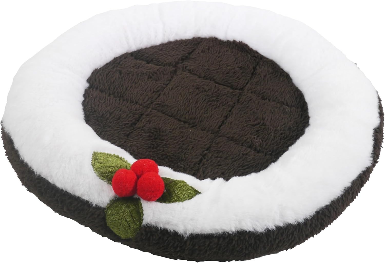ROSEWOOD CUPID & COMET CHISTMAS PUDDING SNUGGLE BED SMALL ANIMAL GROOMING PAD