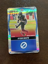 Kyzir White SP 2025 Uno Elite Alt Jerseys #185 Blue Foil Arizona Cardinals