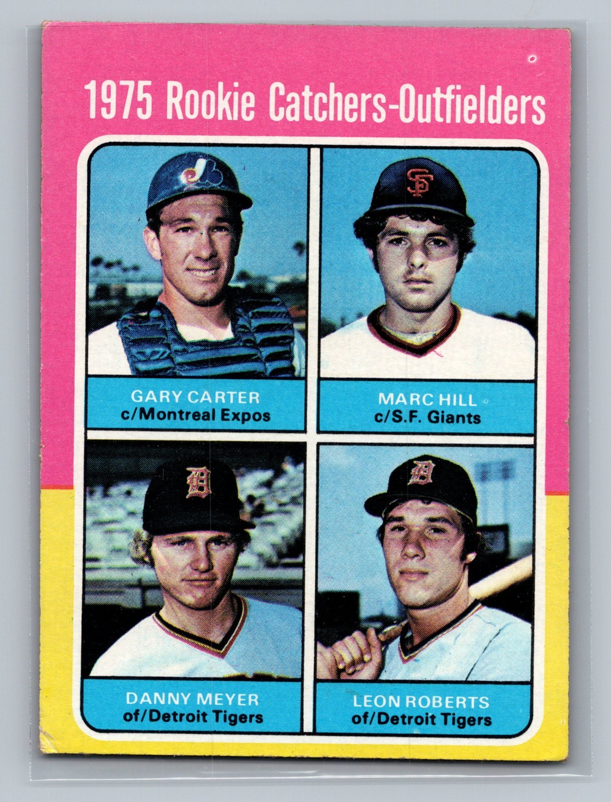 1975 Topps - 1975 Rookie Catchers-Outfielders #620 Gary Carter (RC) - HOF VG-EX