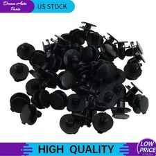 Set of 50 Push Type Retainers Fastener Clips 01553-2DR9A For 09-24 Nissan GT-R