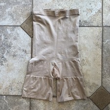 Spanx By Sara Blakey Shaper Short High Waisted Beige Size XL