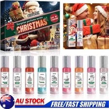 9PCS Christmas Women Perfume Set Advent Calendar Box Xmas Gift for Girl Mom Wife