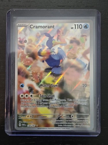 Cramorant 176/167 Sv06: Twilight Masquerade Holo Pack Fresh Nm