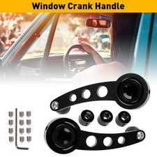 Aluminum Handles Car Crank Window Car Winder Glass Truck Door Black High Quality