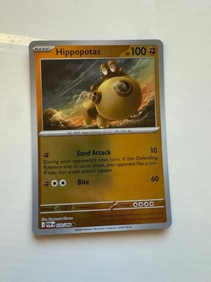 Hippopotas 039/088 Reverse Holo  Perfect Order Pokemon Near Mint