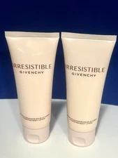 Lot of 2 Irresistible by Givenchy for women parfumed body lotion