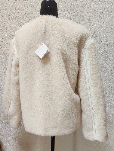 Max Mara Pano Alpaca Wool And Silk- Blend Coat Size US 6 - Picture 5 of 24