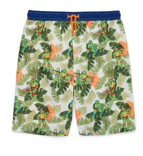 New Ninja Turtles Tropical Boys Swim Trunks, Swim Short, Size XS 4-5