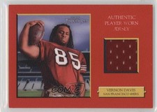 2006 Topps Turkey Red Relics Red 369/399 Vernon Davis #TRR-VD n8a