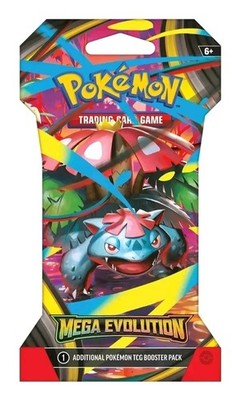 Pokémon Mega Evolution ME01  Sleeved Booster ENG NEW Sealed / all artworks 