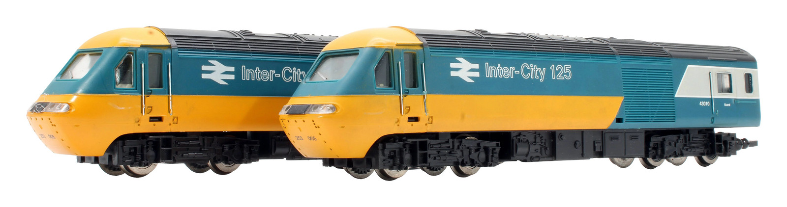 HORNBY 'OO GAUGE' R069-RO70 BR BLUE CLASS 253 W3002-3 HST POWER & DUMMY CAR
