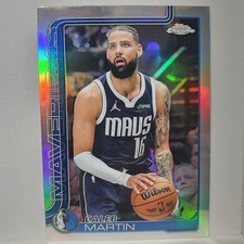 TOPPS CHROME Caleb Martin Dallas Mavericks Refractor Basketball Card 87 NBA