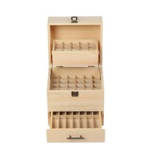 Box with Drawers Fir Wood for Salons, Masseuses