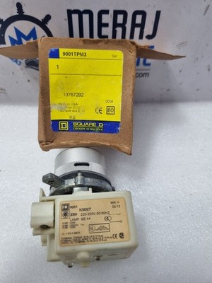 Square D 9001TPM3 Pilot Light KMM7 220-250V 50-60Hz