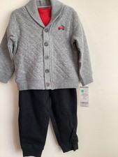 NWT Carter's 3-Piece Boy Sweater, Bodysuit, Pant Set Size 18M 10.00