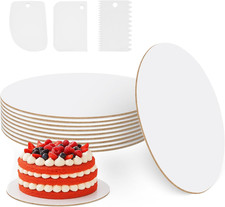 Runde Cake Board 30 cm für Torten Kuchen Gebäck lebensmittelecht stabile Unterla