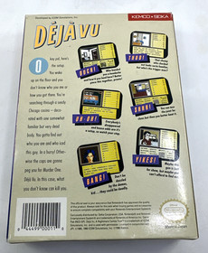 Deja Vu (Nintendo NES) Complete - Tested - Authentic
