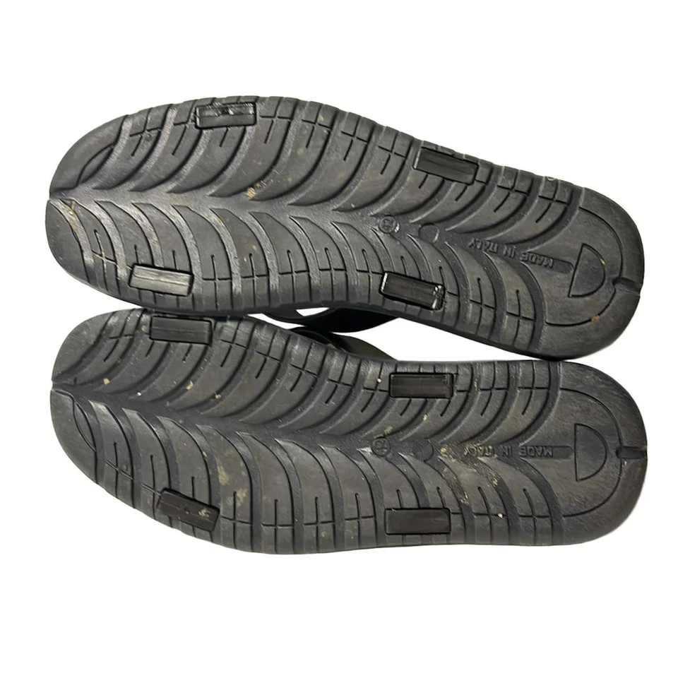 Auth ARMANIJEANS - Black Rubber Men's Sandals - Image 4 of 4