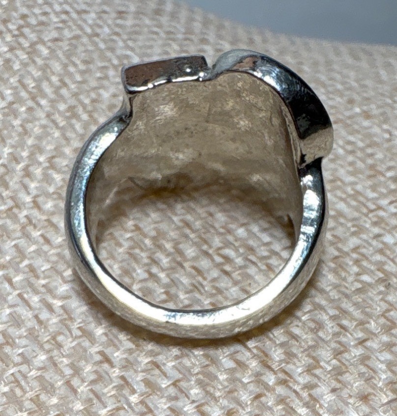 Statement Ring Multi Gemstone Silver With Aqua & … - image 5