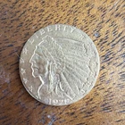 1929 $2.50 Gold Quarter Eagle Indian Head Coin Pre-1933 US Uncertified