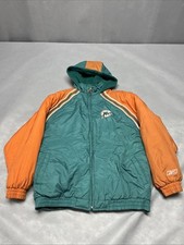 Reebok Miami Dolphins Jacket Size boys 18/20