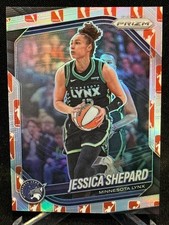 2025 Panini Prizm WNBA Jessica Shepard #137 Minnesota Lynx WNBA Logo Prizm