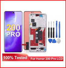 For Honor 200 Pro ELP-AN00 ELP-NX9 OLED Display LCD Screen Touch Digitizer Frame