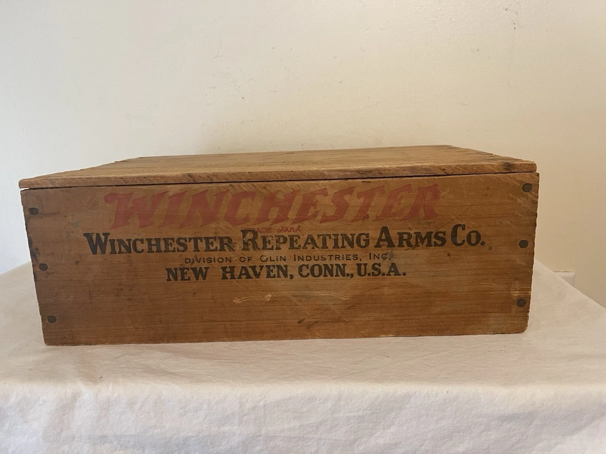 Winchester Vintage Wooden Hunting Ammo Boxes for sale - eBay