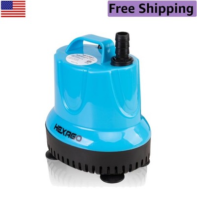 60W Submersible Fountain Pump - 9FT Lift, 580GPH for Aquariums & Ponds
