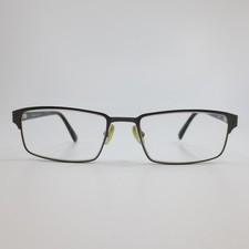 Robert Mitchel RM 3007 GM Gunmetal Rectangular Eyeglasses Frames 56-18-145