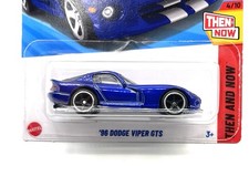2025 Hot Wheels 96 Dodge Viper Gts Blue 176 Super Custom Wheel Swap By Aeb