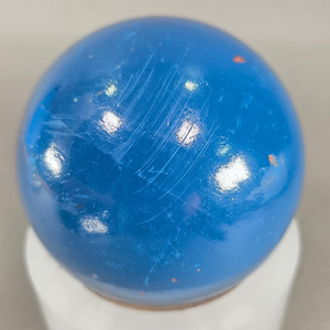 Forster 1993 Blue Bocce Ball Replacement Resin Lawn Game Ball 4in Heavy