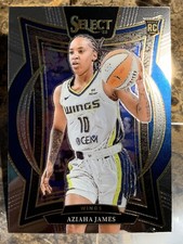 2025 Panini Select WNBA Aziaha James Concourse Base RC #76 Dallas