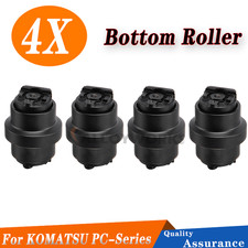 4x Bottom Roller For Komatsu PC40MR,PC45MR,PC50MR-2,PC50UU-2,PC55MR-3 Excavator