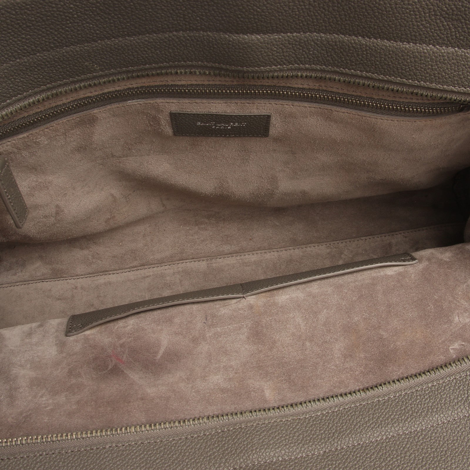 Borsa a mano Saint Laurent grigia