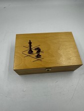 Bohemia Schachfiguren Ahorn braun Natur von Weible