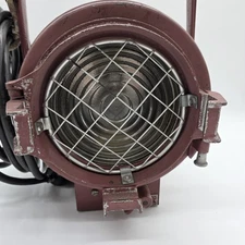 Mole-Richardson Fresnel Light 1K Baby Solarspot Type 407 Quartz Tungsten TESTED 