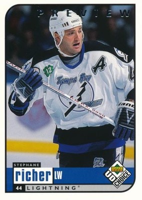 1998-99 UD Choice Preview #193 STEPHANE RICHER - Tampa Bay Lightning