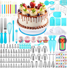 Kit Pasticceria Professionale Da 322 Pezzi, Utensili Da Forno Piatto Girevole pe