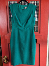 Vince Camuto Women's Green Sleeveless Rear Zip Dress Size 6 NWT MSRP $148