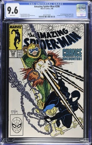 Amazing Spider-Man #298 CGC 9.6 (1988 Marvel) Todd McFarlane