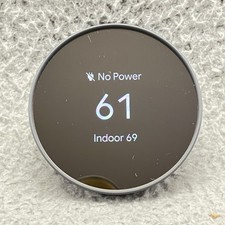 Google Nest Thermostat - Charcoal ** NO MOUNT...