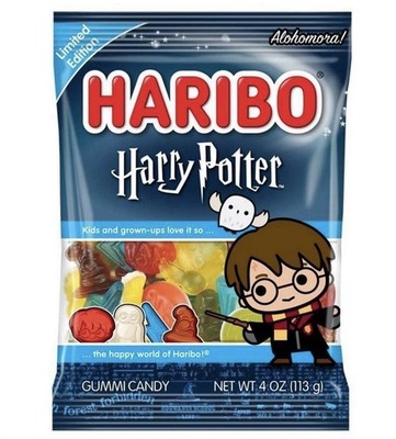 HARIBO Harry Potter Halloween Chewy Gummy Candy - 4oz BBD:04/26 Magical Figures