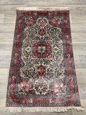 TAPPETO INDIANO SRINIGAR FONDO SETA 155X96