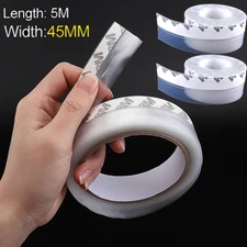 16FT Door Seal Strip Weather Stripping Self Adhesive Bottom Sweep Stopper Rubber