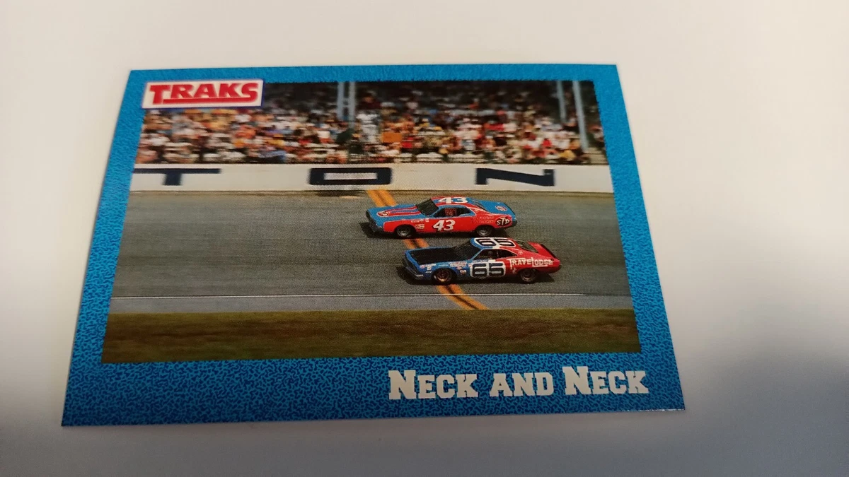 1991 Traks Racing Richard Petty 50-Card Complete Set