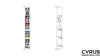 Beckhoff EL5101 EtherCAT Terminal, 1-channel encoder interface, incremental, 5 V