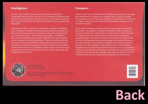 Canada 3125 Emergency Responders Firefighters FDC 2018 - Picture 3 of 3